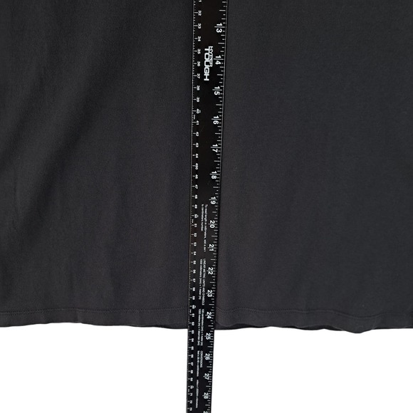 All Saints Badmanna Shirt Mens Size Large Black Paisley Short Sleeves Crew Neck - Picture 5 of 9